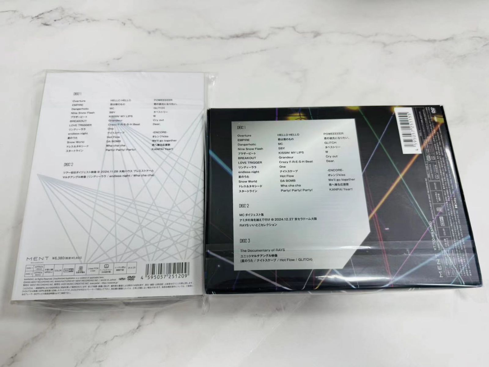 SnowMan Dome Tour RAYS 2024 初回盤+通常盤DVDセット - メルカリ