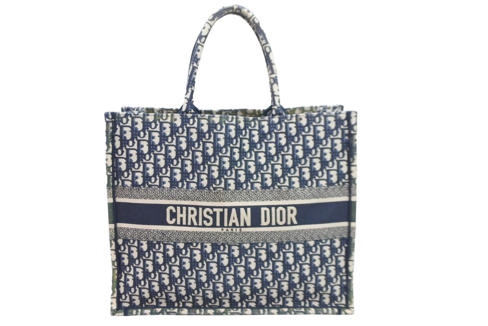 ディオール ブックトート トロッタ キャンバス CHRISTIAN DIOR クリスチャンディオール トロッター柄 トート