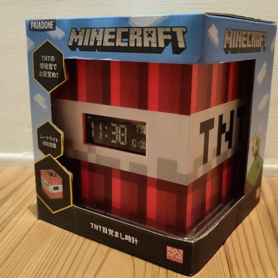 新品】マインクラフト 目覚まし時計 TNT - メルカリ