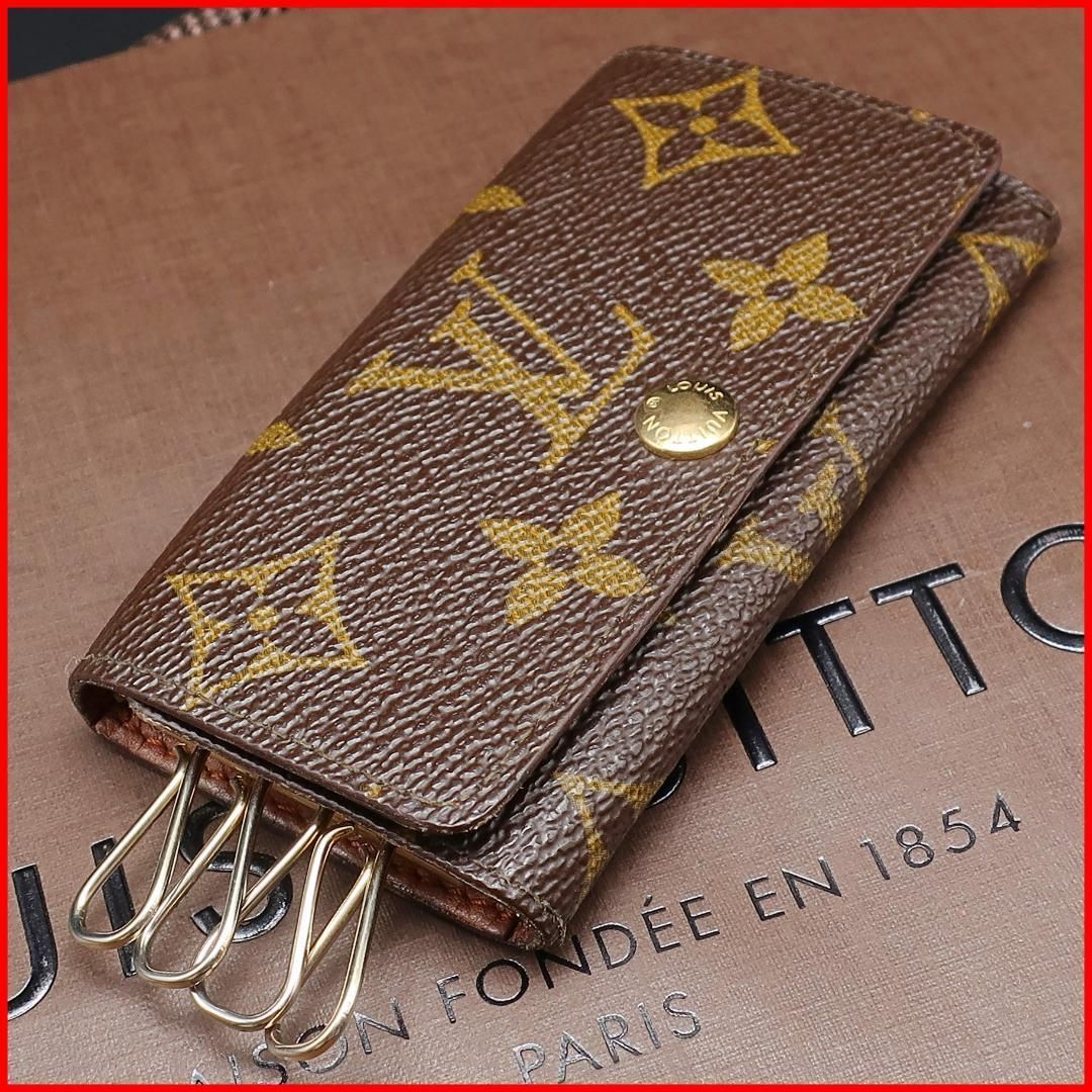 ヴィトン Louis Vuitton キーケース Key case モノグラム Monogram ミュルティクレ4 M69517 ヴィンテージ Vintage Authentic Mint