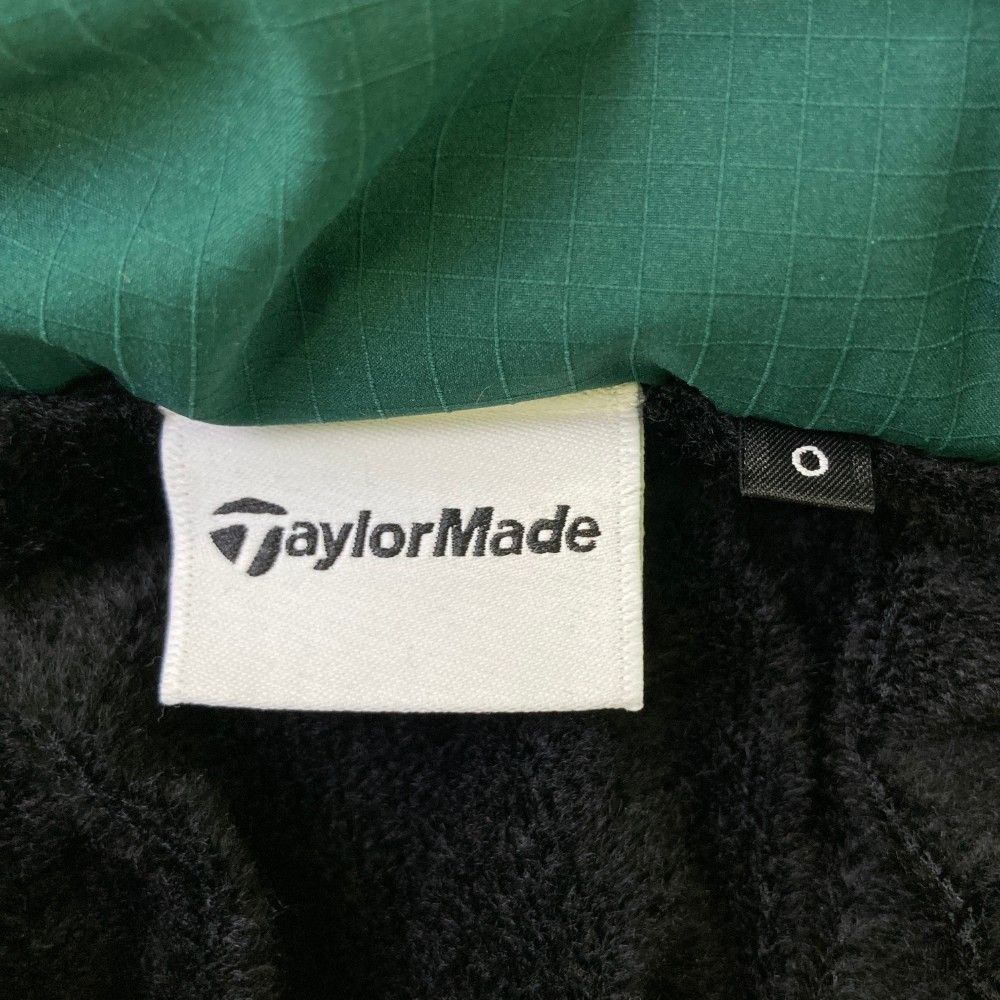 サイズ：O TAYLOR MADE テーラーメイド 2024年モデル 裏起毛 フード付 ジップジャケット  グリーン系 [240101461206] ゴルフウェア メンズ ストスト サイズ：O TAYLOR MADE テーラーメイド 2024年モデル 裏起毛