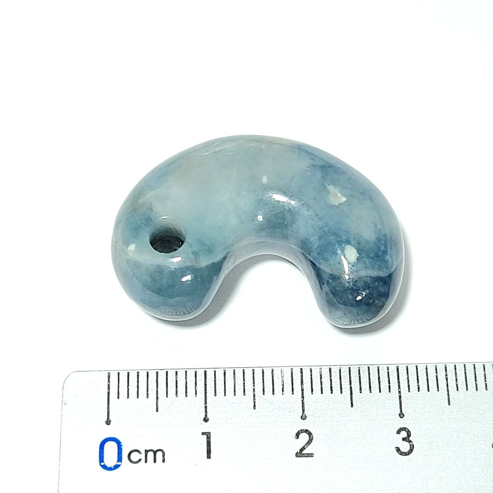入コン沢勾玉:糸魚川翡翠 ms-MT0036 - メルカリ