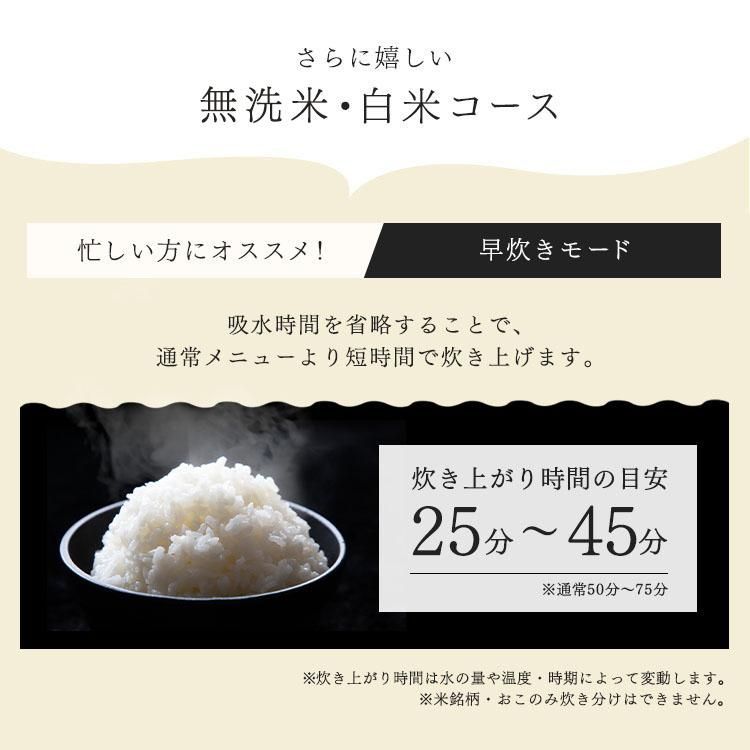 ジャー炊飯器 洗米棒付き