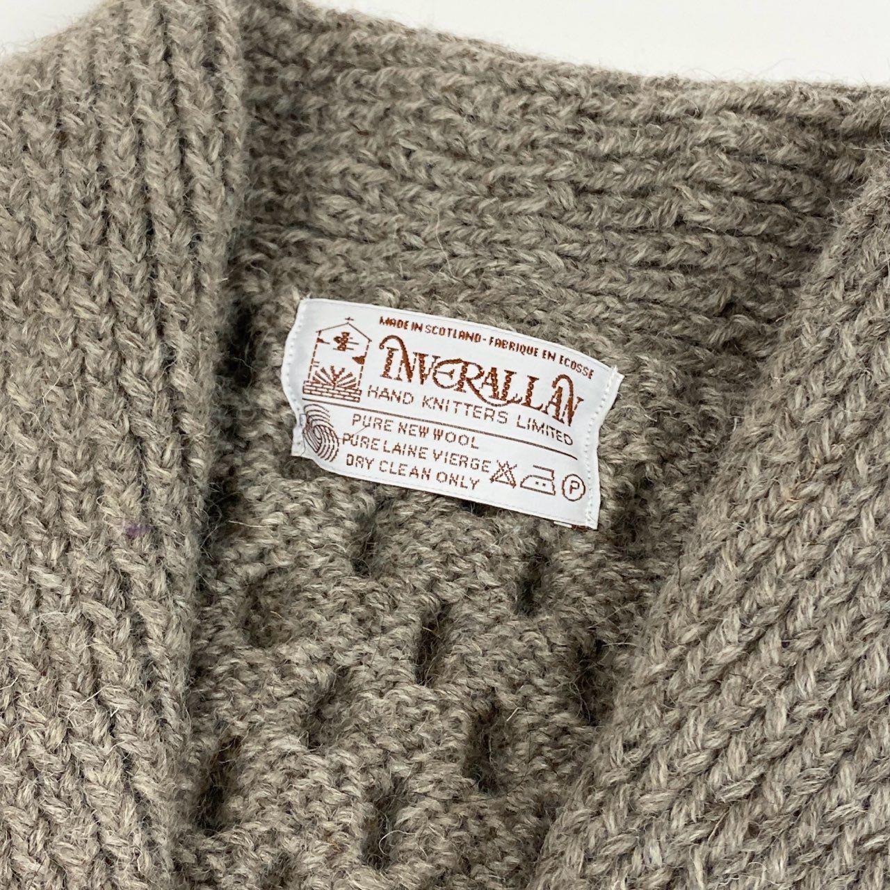 2f6 【美品】スコットランド製 INVERALLAN インバーアラン BEAMS別注