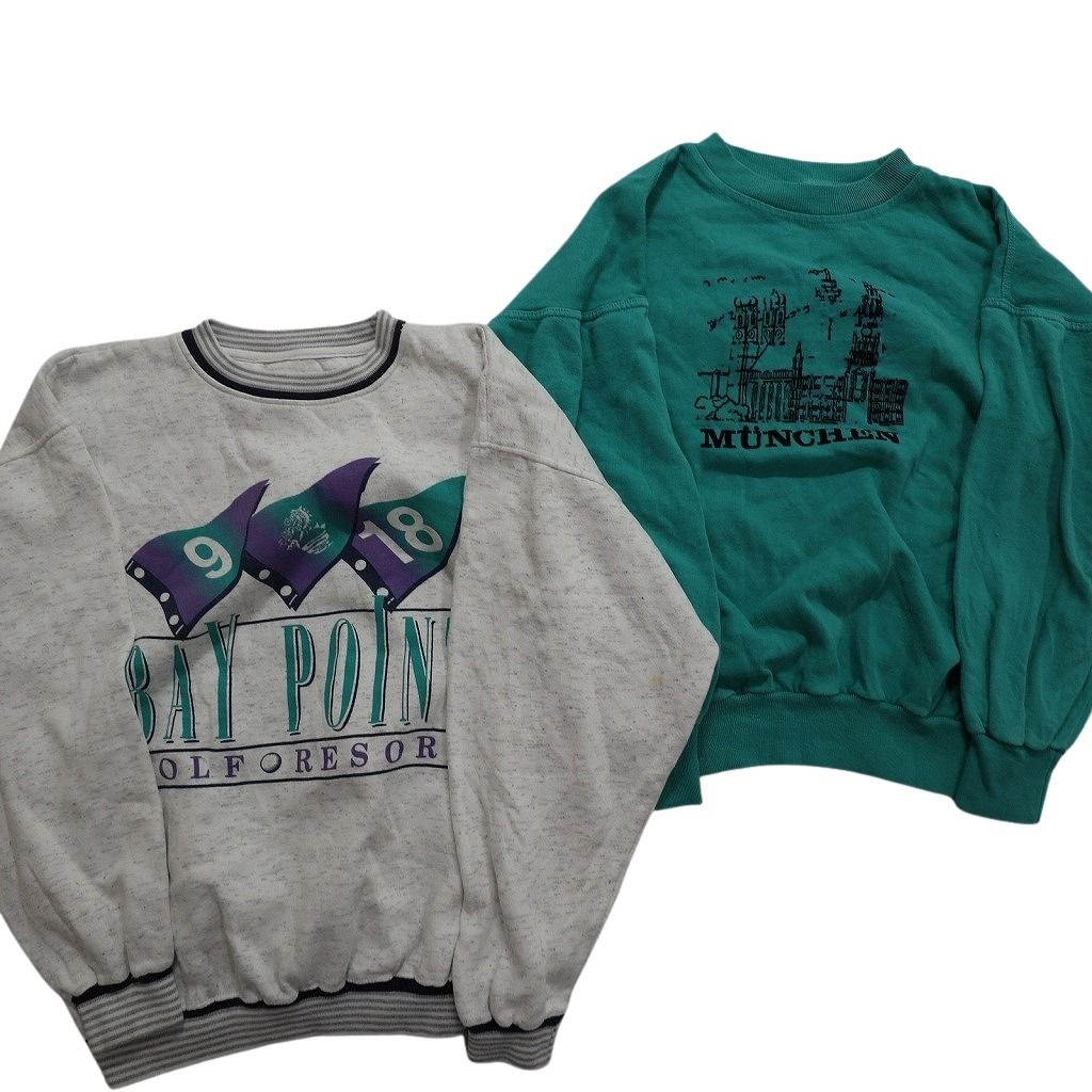 古着卸 まとめ売り オールド スウェット 8枚セット (メンズ S /M