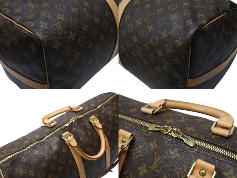 極美品 LOUIS VUITTON ルイヴィトン モノグラム キーポルバンド