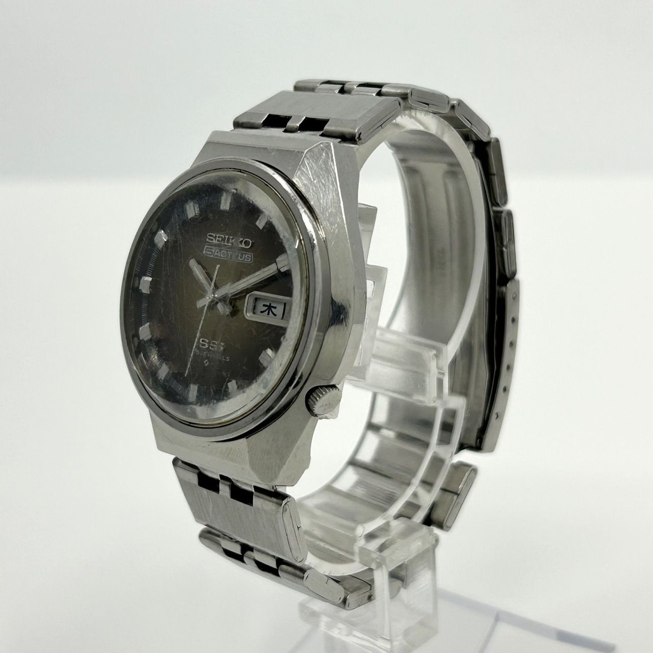 稼働品 デッドストック 廃盤 SEIKO 5ACTUS セイコー ファイブアクタス 