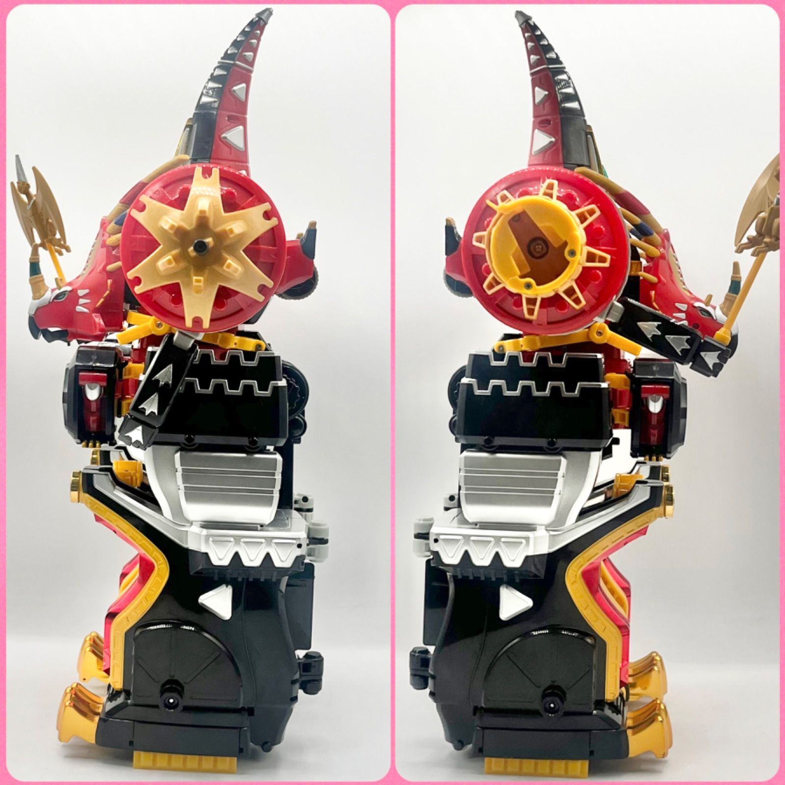 電動走行良好⭕️ 】DX爆竜合体 マックスオージャ 《 スピノゴールド