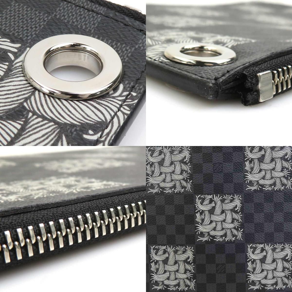 ルイ ヴィトン LOUIS VUITTON クラッチバッグ ダミエ グラフィット クリストファー ネメス ポシェット ジュールGM N61232 DECORATOM_COM_BR