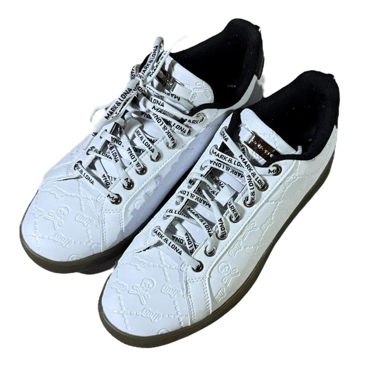 MARK - LONA マークアンドロナ メンズ ゴルフシューズ ゴルフ靴 白 260