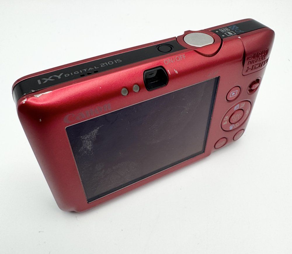 Canon IXY DIGITAL 210 IS　赤 デジタルカメラ 本体 Amazon.co.jp: Canon IXY DIGITAL 210 IS RED Digital Camera