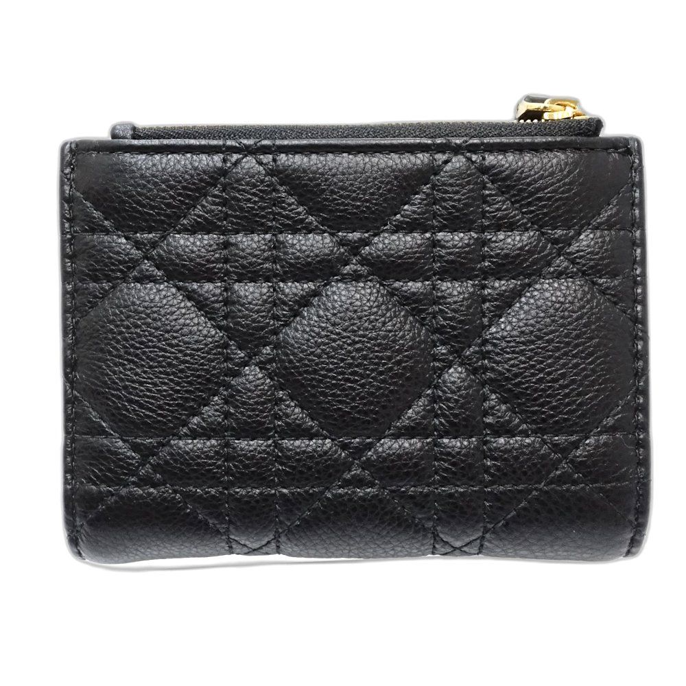 Dior 黒 ダリアウォレット　二つ折り財布 Christian Dior ディオール 財布 二つ折り ダリアウォレット