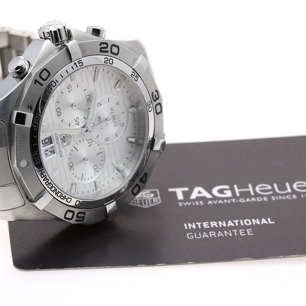 【中古購入】TAG HEUER（タグホイヤー）アクアレーサー クロノグラフ TAG HEUER タグ・ホイヤー アクアレーサー クロノグラフ