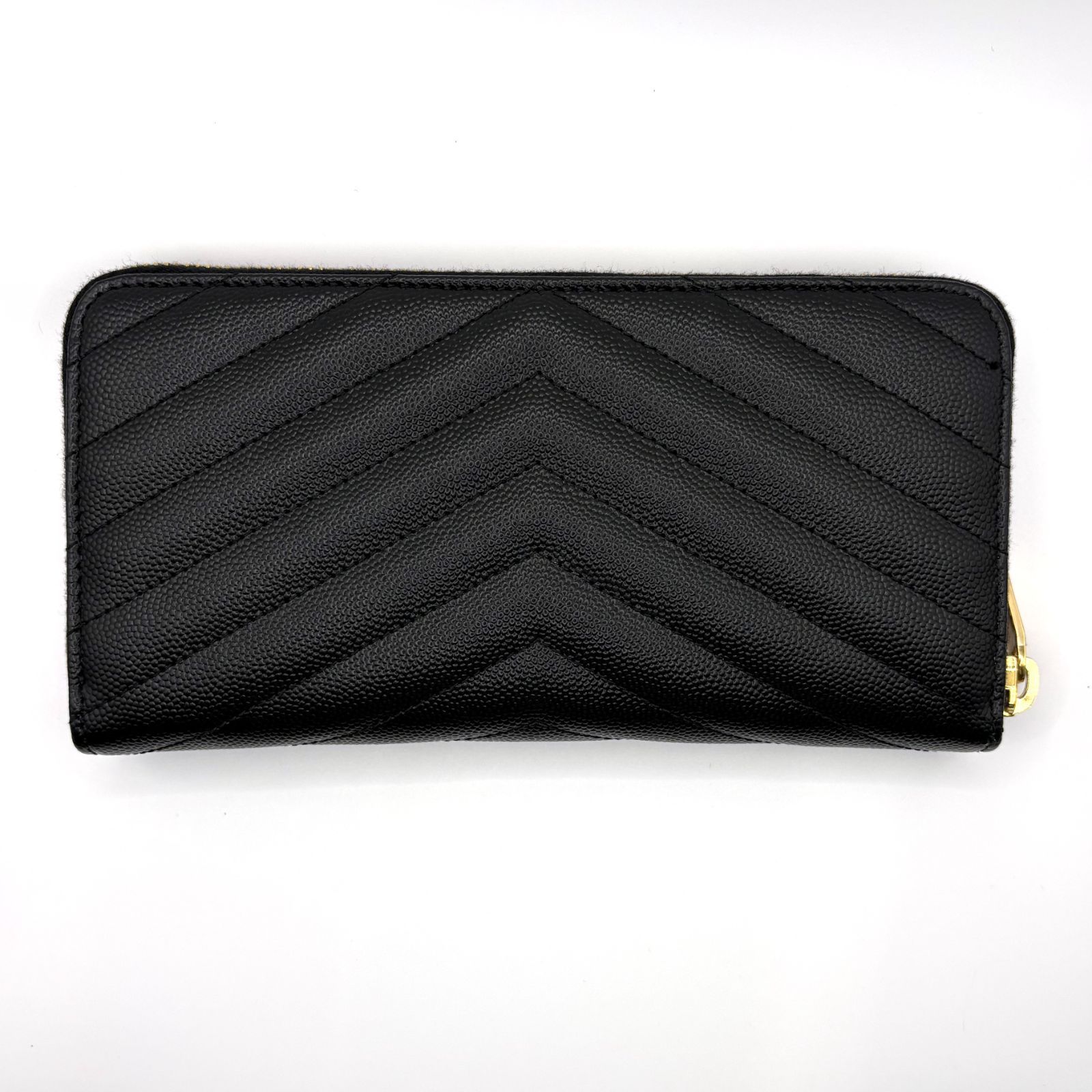 新品未使用訳アリ】SAINT LAURENT 長財布 カサンドラ ブラック 黒