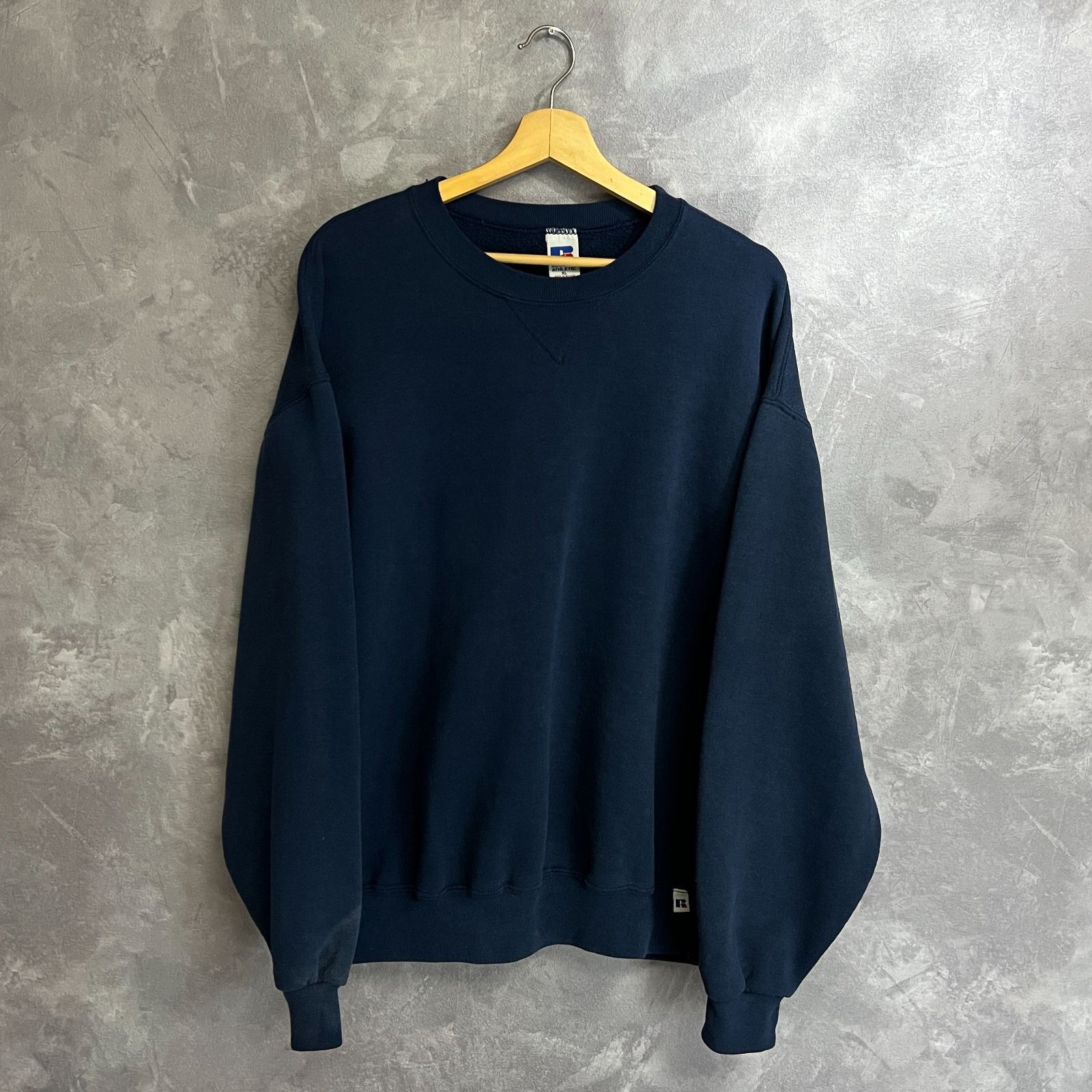 90s RUSSELL 無地スウェット ネイビー サイズXL - メルカリ