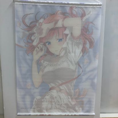 五等分の花嫁　B2タペストリー　ネグリジェ　まとめ売り 08m0044 五等分の花嫁∬ 描き下ろしB2タペストリー ネグリジェ 中野二