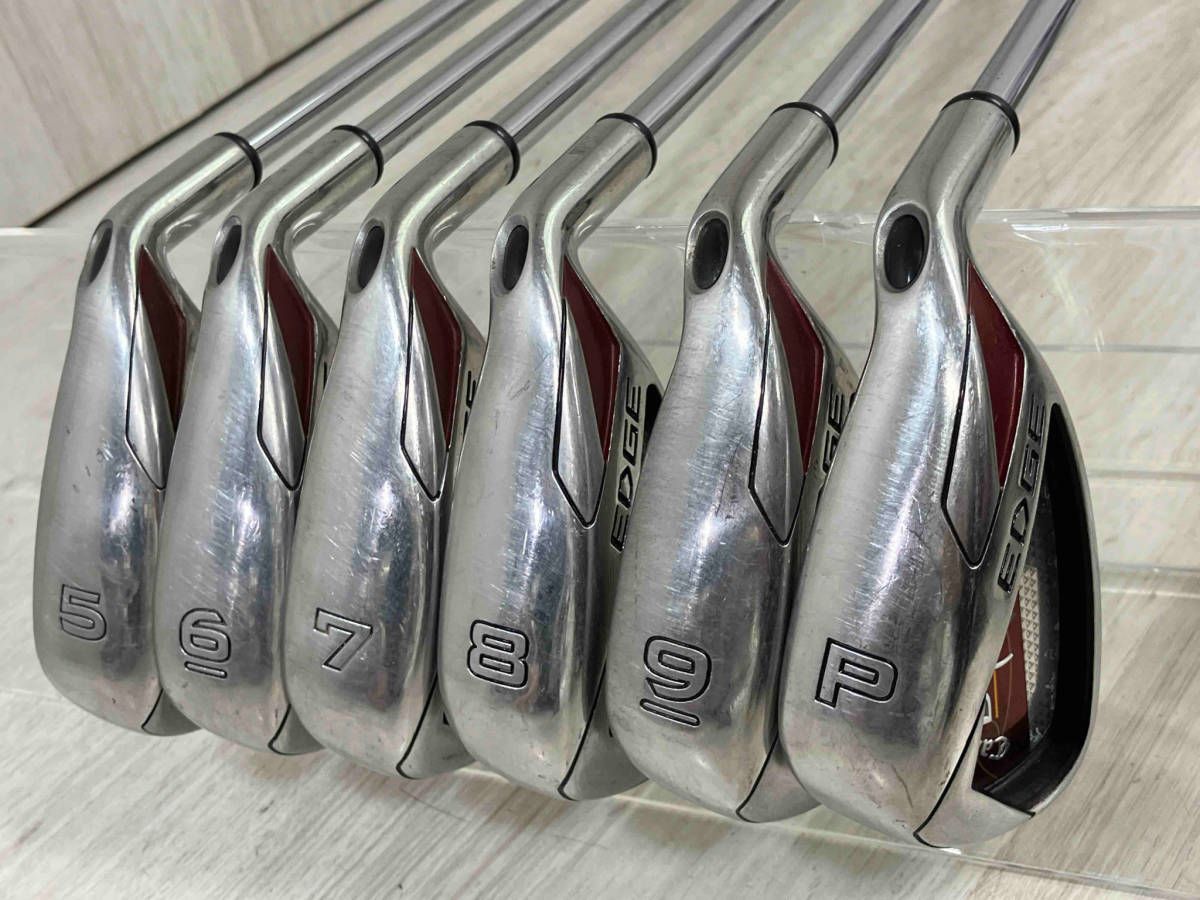 アイアンセット 6本 Callaway DIABLO EDGE キャロウェイ UNIFLEX