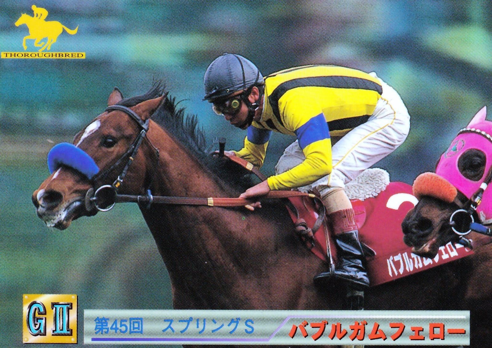 ■現地的中単勝馬券■ バブルガムフェロー 1996年 スプリングステークス バブルガムフェロー：第45回フジテレビ賞スプリングステークス