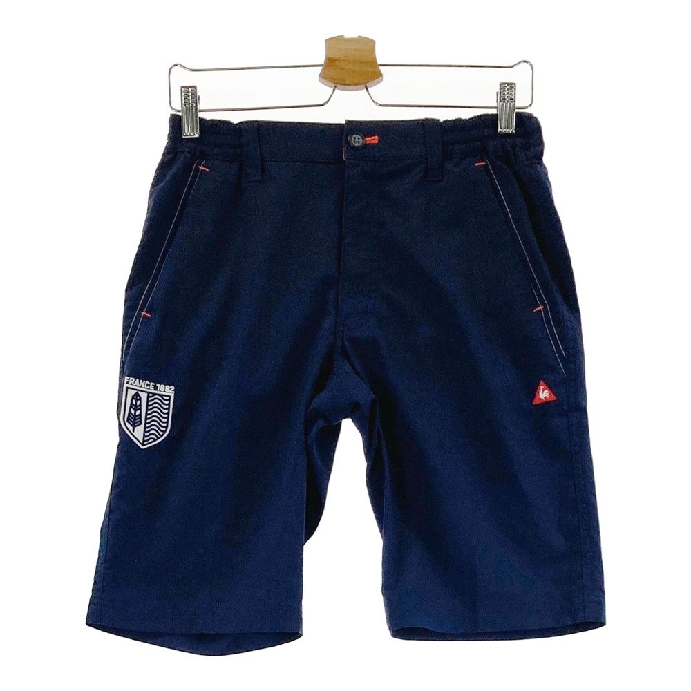 サイズ：M LE COQ GOLF ルコックゴルフ ハーフパンツ ネイビー系