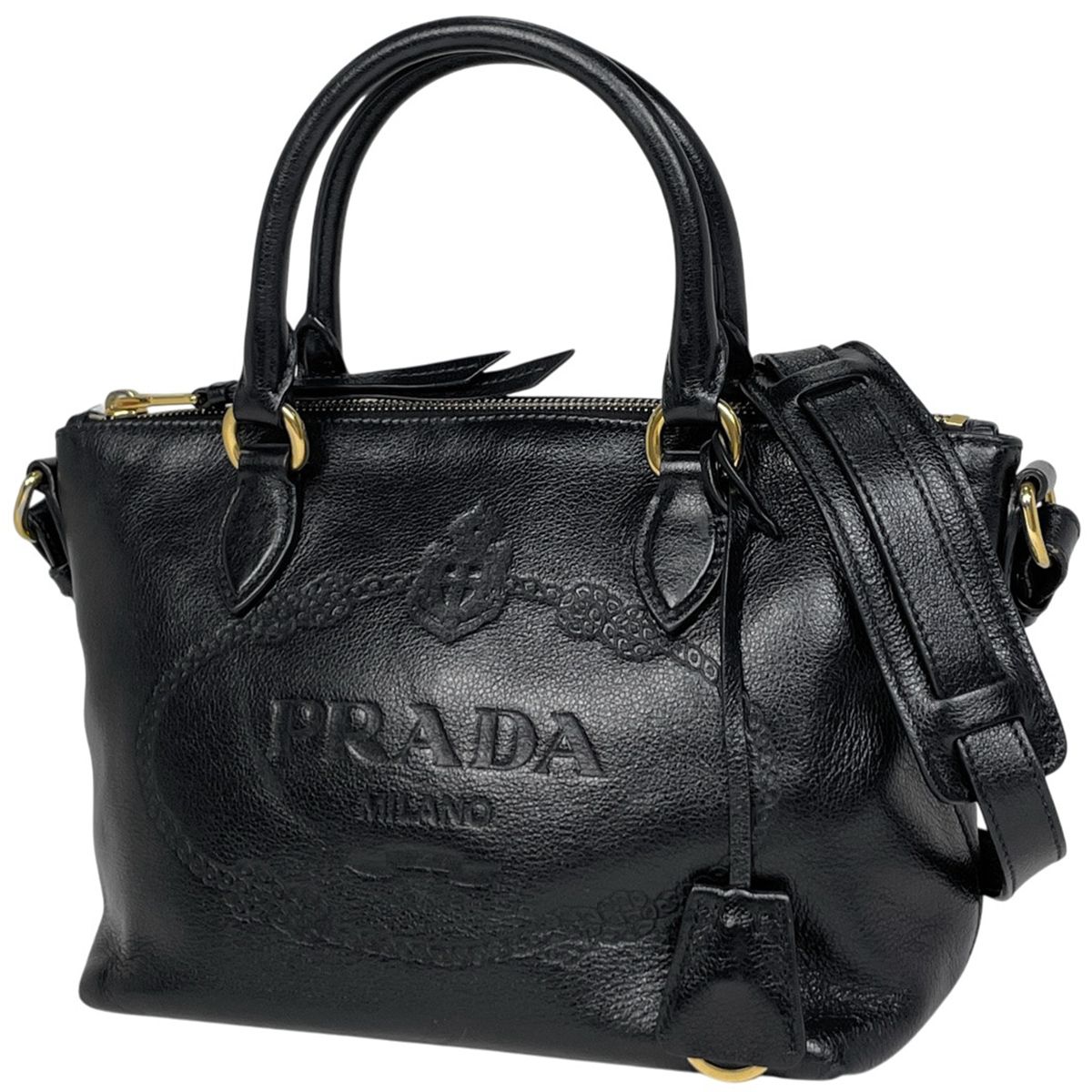 プラダ PRADA ロゴ ハンドバッグ 2WAY ショルダーバッグ ハンドバッグ 