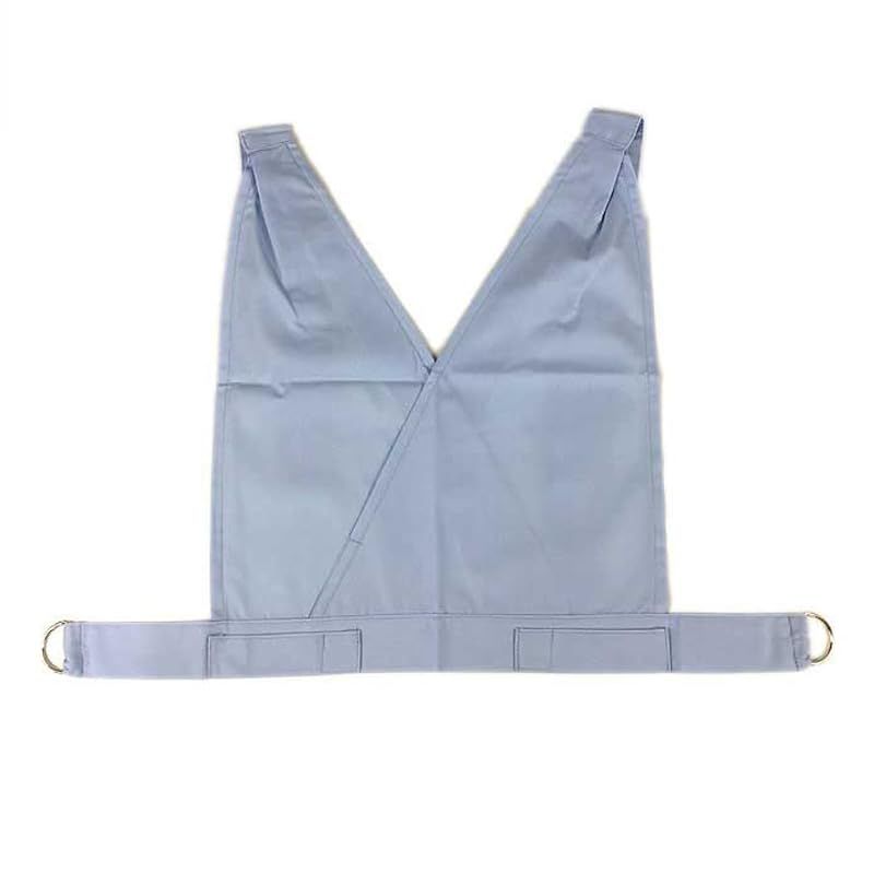 岡田園 お稽古着 花月の友 青 茶道具 稽古着 男女兼用 フリーサイズ 軽量 洋服稽古対応 茶道 お稽古用