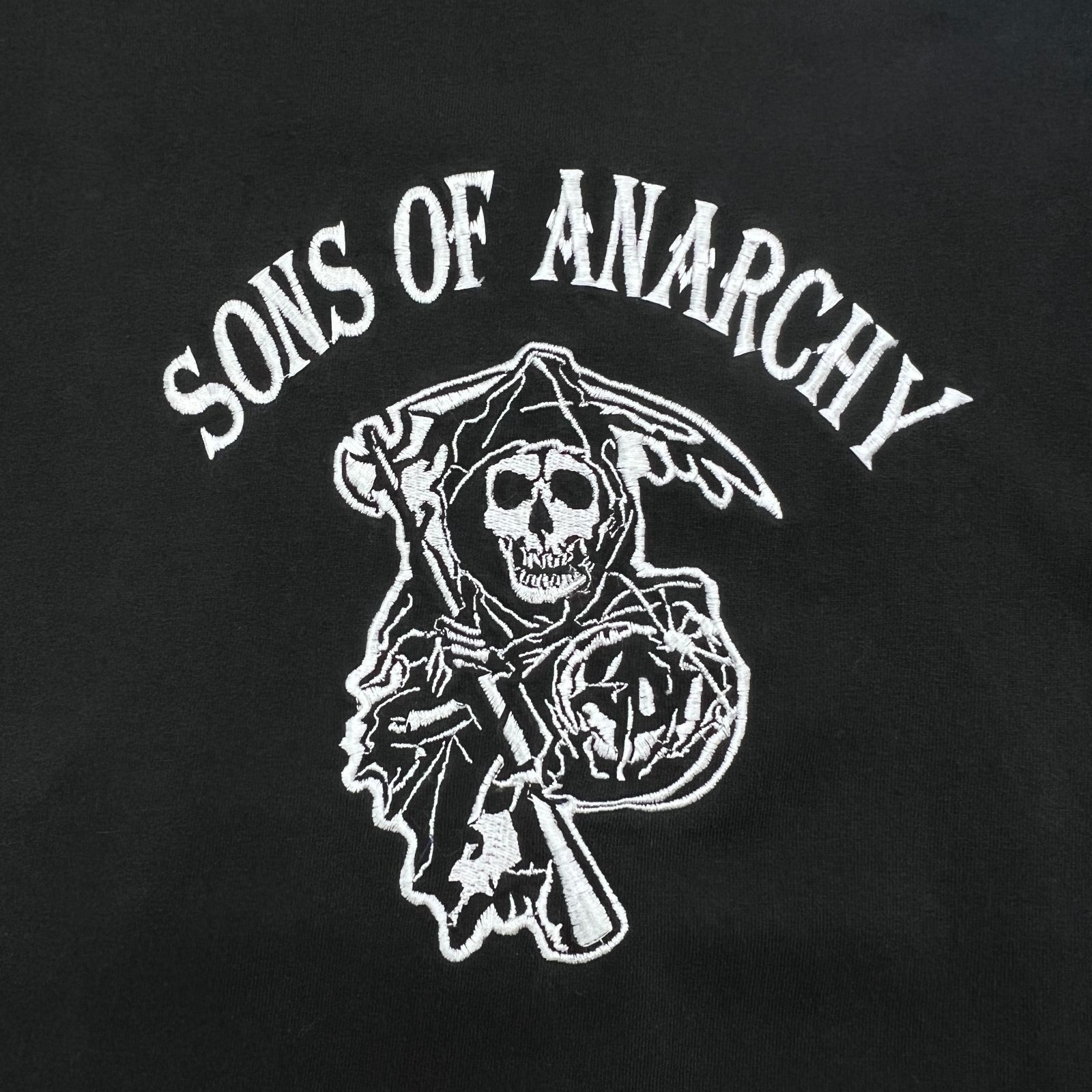 SONS OF ANARCHY　人気　海外ドラマシリーズ　トップス　半袖Tシャツ　メキシコ製　古着　ブラック　2XL