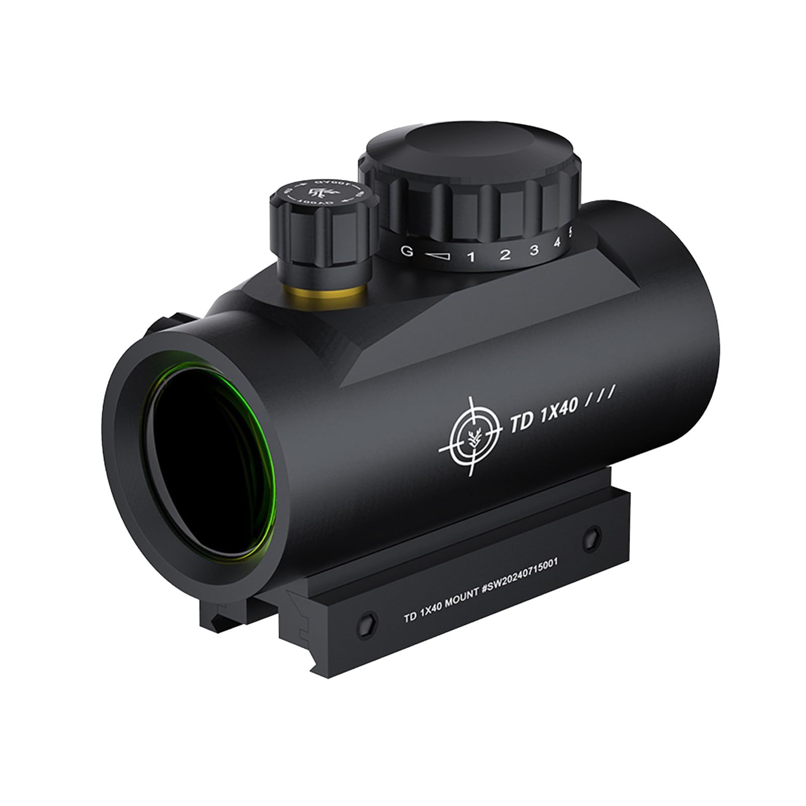 G&P製 30mm ドットサイト レッド/グリーン切り替え式 ローマウント付き SVBONY ドットサイト 照準器 ライフルサイト レッド/グリーン