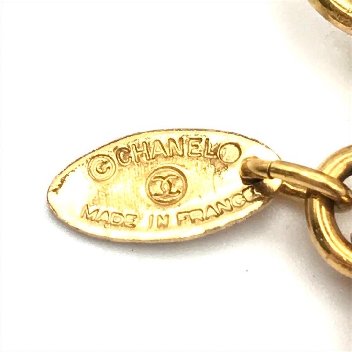 超美品 CHANEL シャネル ココマーク ヴィンテージ ゴールド キーホルダー キーリング a3637