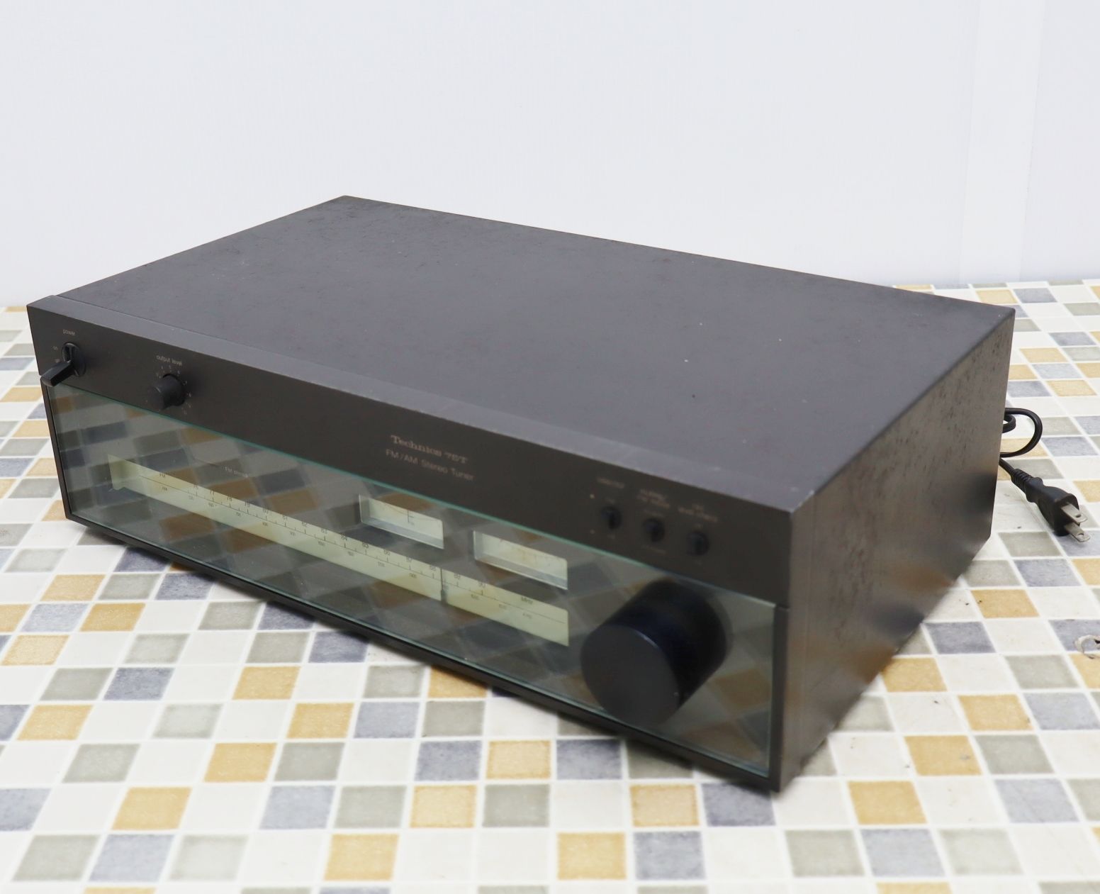 △激レア・ビンテージ ｜FM/AM ステレオチューナー｜Technics 75T テクニクス ST-8075 Stereo Tuner｜  JUNK□O6106 - メルカリ