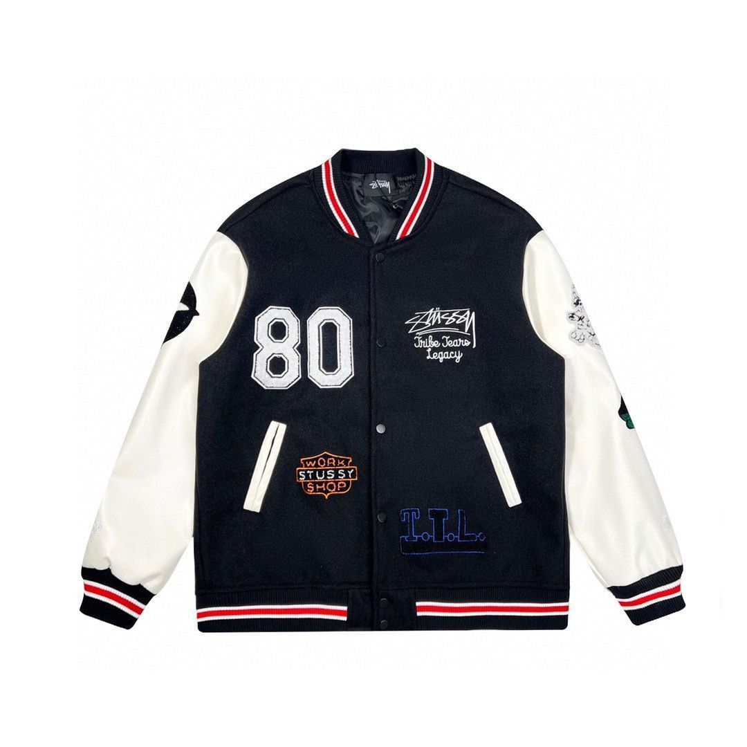 STUSSYスタジャン からし