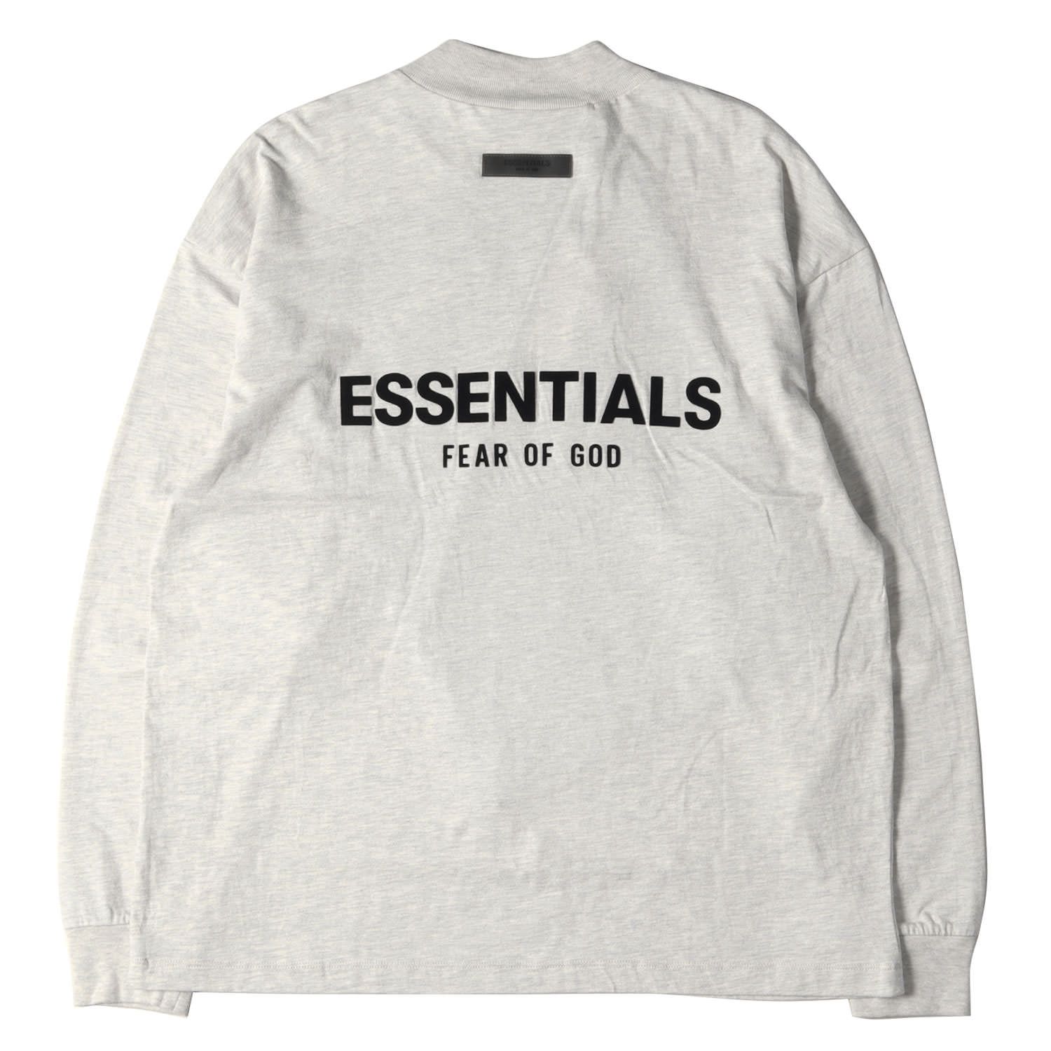【XXS】ライトオートミール Essentials Logo Tee