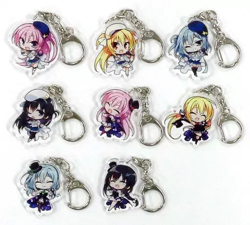 若者の大愛商品 中古】キーホルダー・マスコット(キャラクター) 全8種セット キーホルダー・アクリルキーホルダー