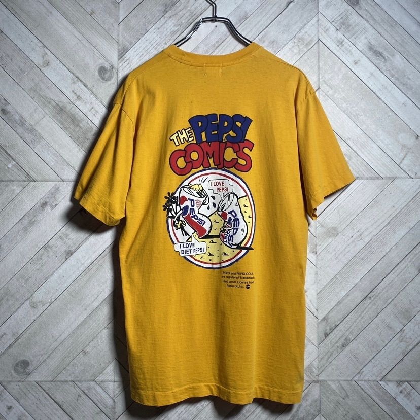 良品】90s，PEPSI｜ペプシ，半袖Tシャツ ，企業系 ，ペプシ コーラ