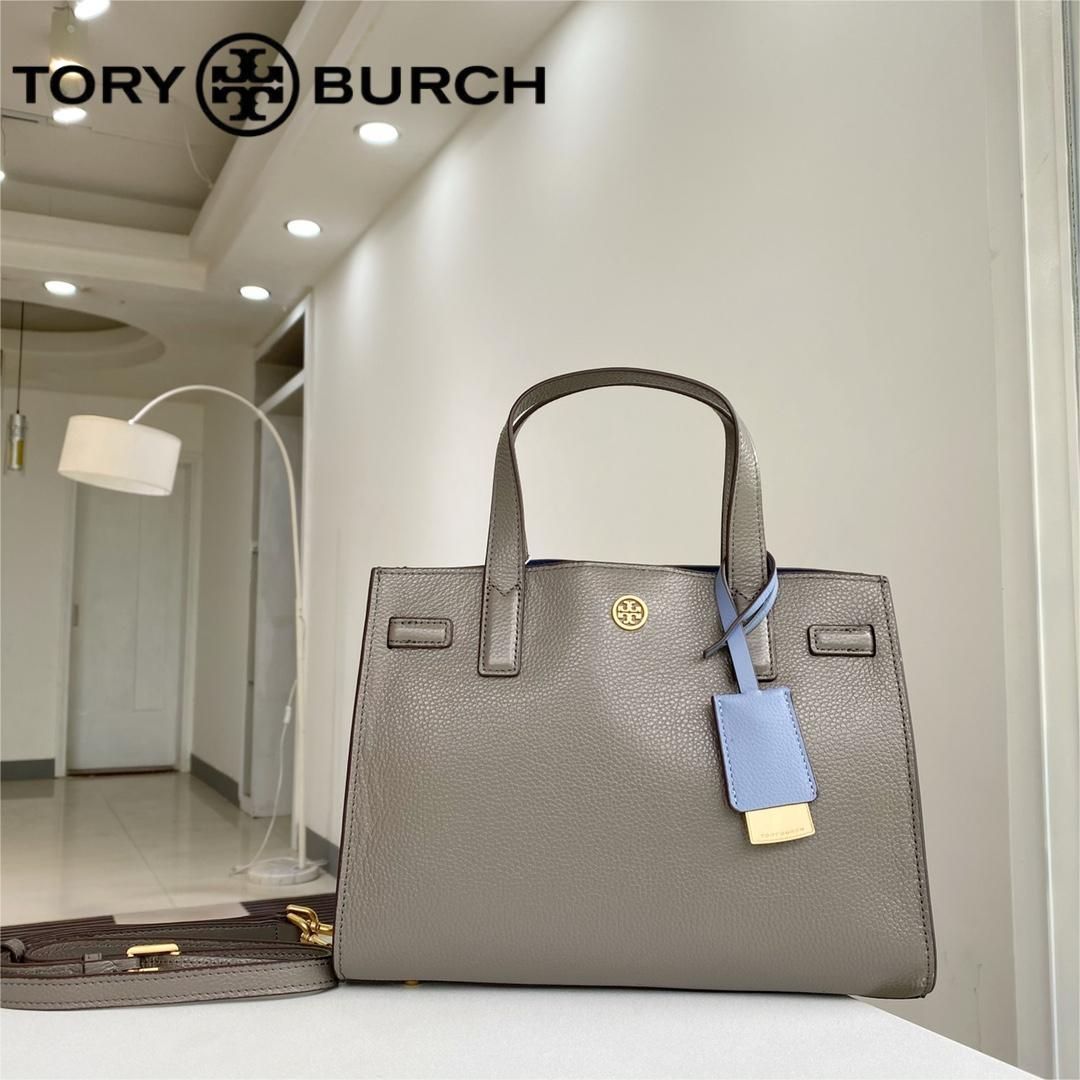 TORY BURCH トリーバーチ Walker Small Satchel ミニ ハンドバッグ ショルダーバッグ ウォーカー スモール サッチェル  アウトレット レディース 通勤 #73625 グレー - メルカリ