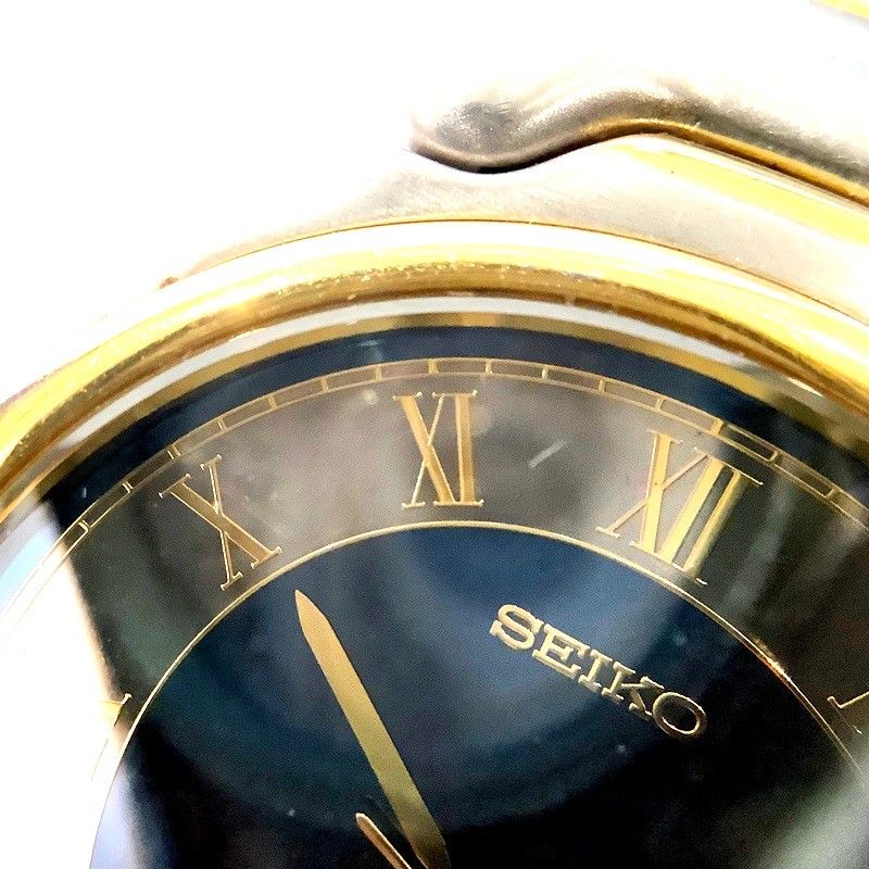 セイコー（SEIKO）Dolceメンズ腕時計 5E31-6A20 ドルチェ ラウンド 