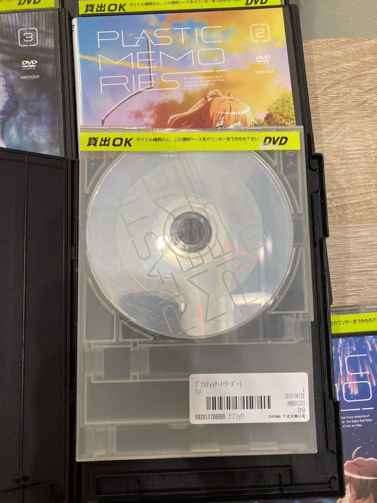 プラスティック・メモリーズ DVD 全7巻 レンタル落ち - メルカリ