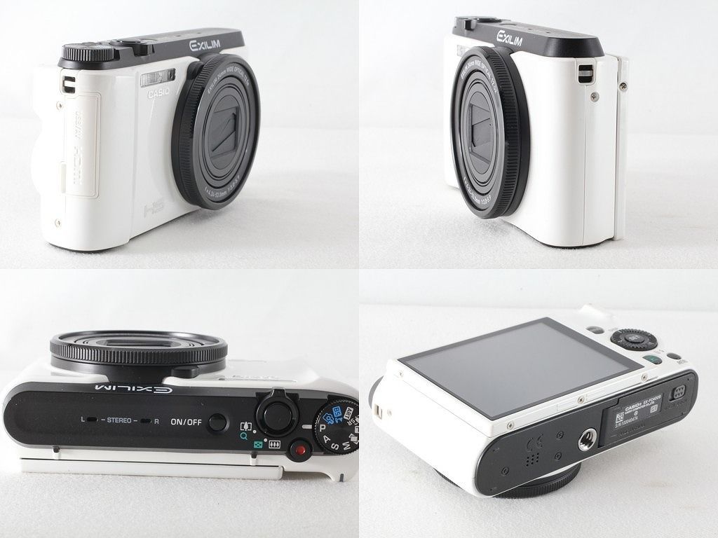 CASIO EXILIM コンパクトデジタルカメラ ホワイト Amazon | CASIO デジタルカメラ EXILIM EX-ZS180WE 広角24mm