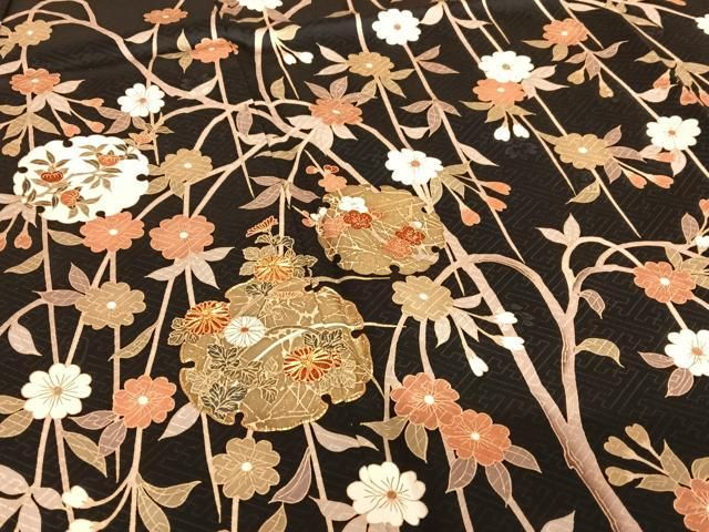 吉澤友禅　吾妻徳穂　美品　金彩　駒刺繍　橘吉祥花文　フルセット　振袖　振り袖 楽天市場】成人式振袖レンタル fg_267 吉澤友禅 吾妻徳穂 踊りの