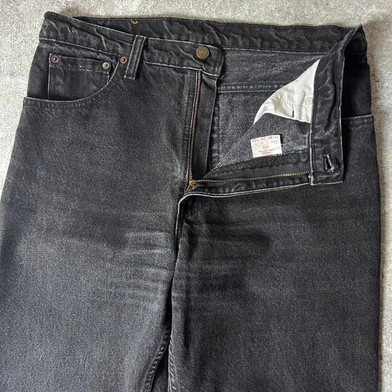 90s Levis 550 0260 ブラック デニム パンツ 34 36 / 90年代 ...