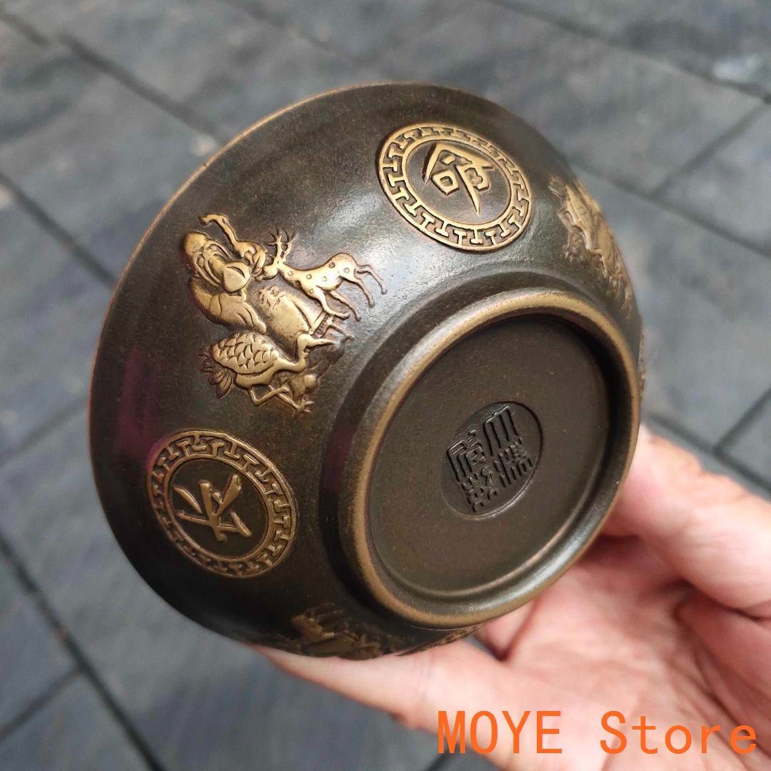銅器 時来運転倒流香香盤 茶道具 香道具 装飾品 工芸品 置物 銅器 時来運転倒流香香盤 茶道具 香道具 装飾品 工芸品 置物