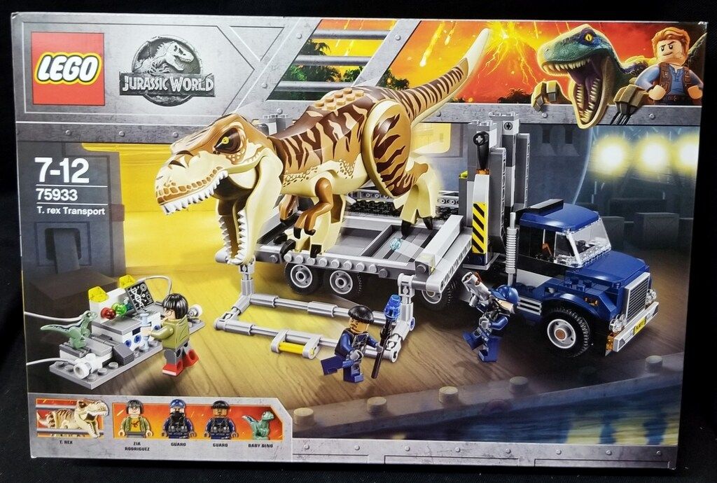 LEGO LEGO|JURASSICWORLD Tレックスの輸送 75933