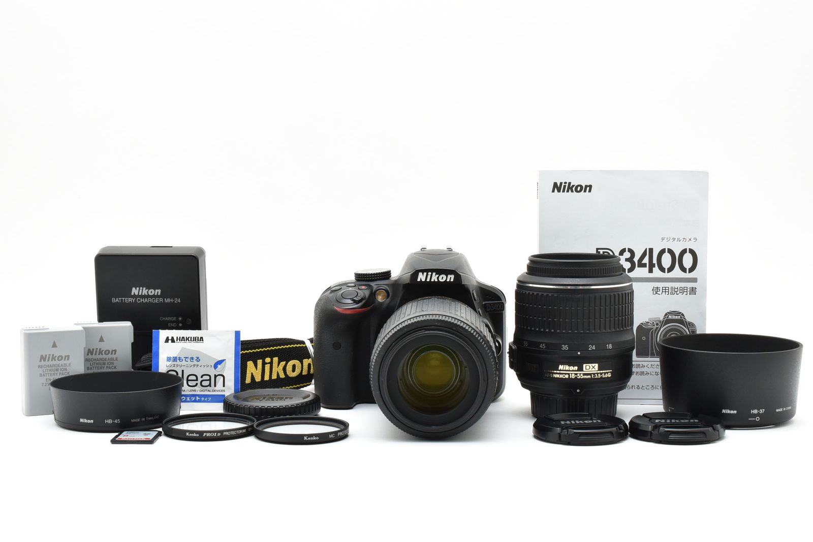 Nikon D3400 Bluetooth搭載 ダブルレンズキット #9160 Nikon D3400 Bluetooth搭載 ダブルレンズキット #9160 - メルカリ