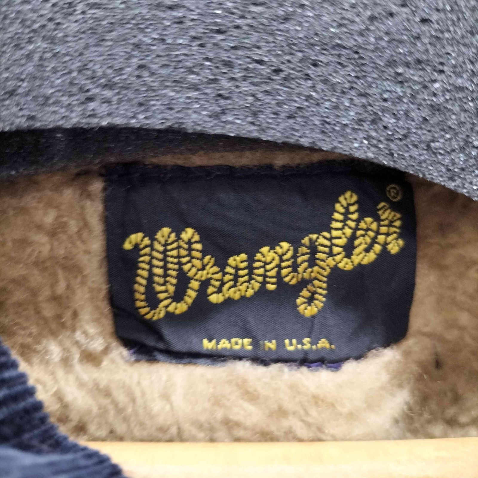 ラングラー Wrangler 70S MADE IN USA 裏ボアコーデュロイジャケット 