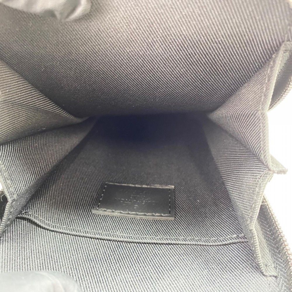 LOUIS VUITTON スマホショルダーバッグ ブラック(アエログラム) LOUIS VUITTON ほぼ新品 ルイヴィトン LV アエログラム フォン