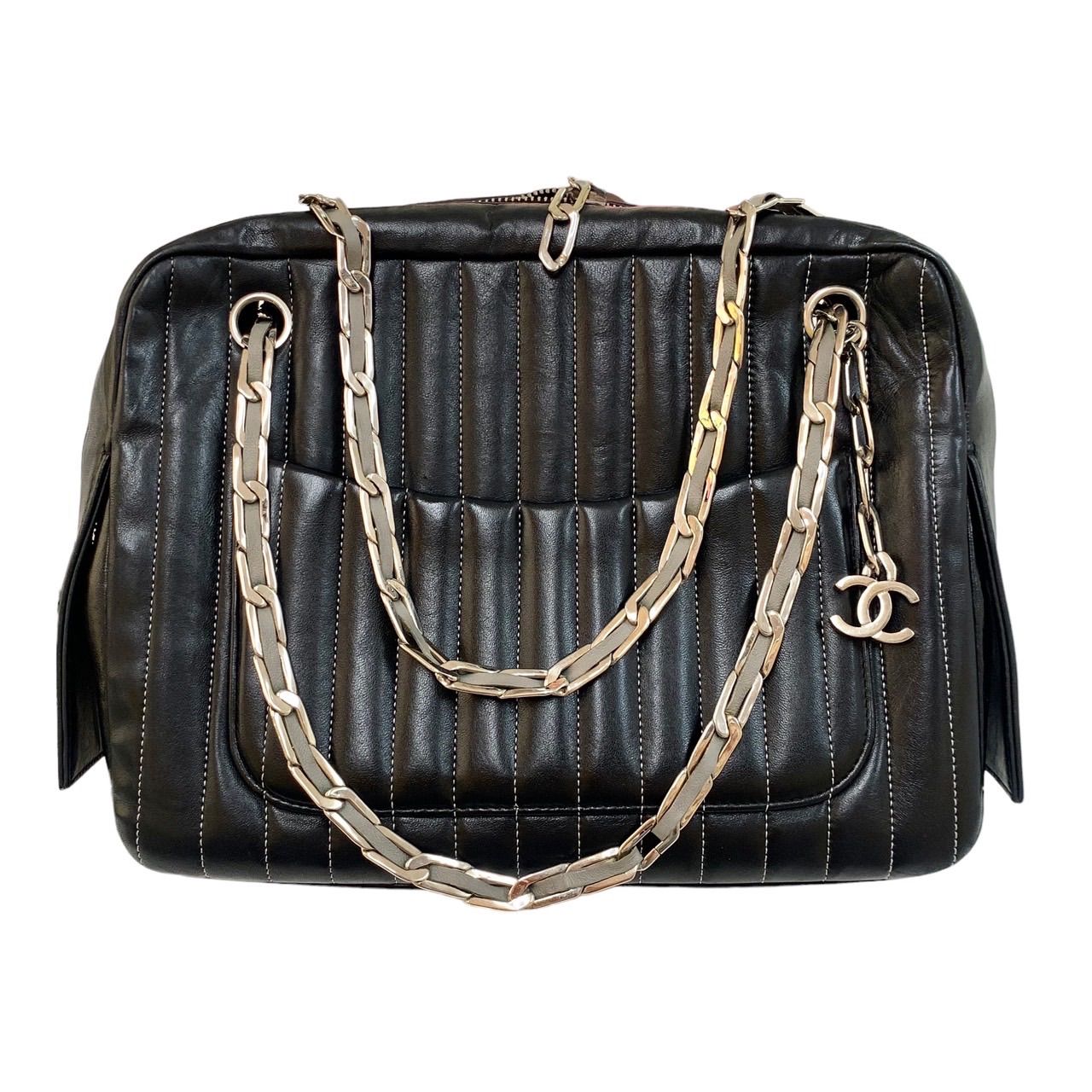 シャネル マドモアゼル ラムスキン ショルダーバッグ シャネル CHANEL マドモアゼルチェーンショルダーバッグ