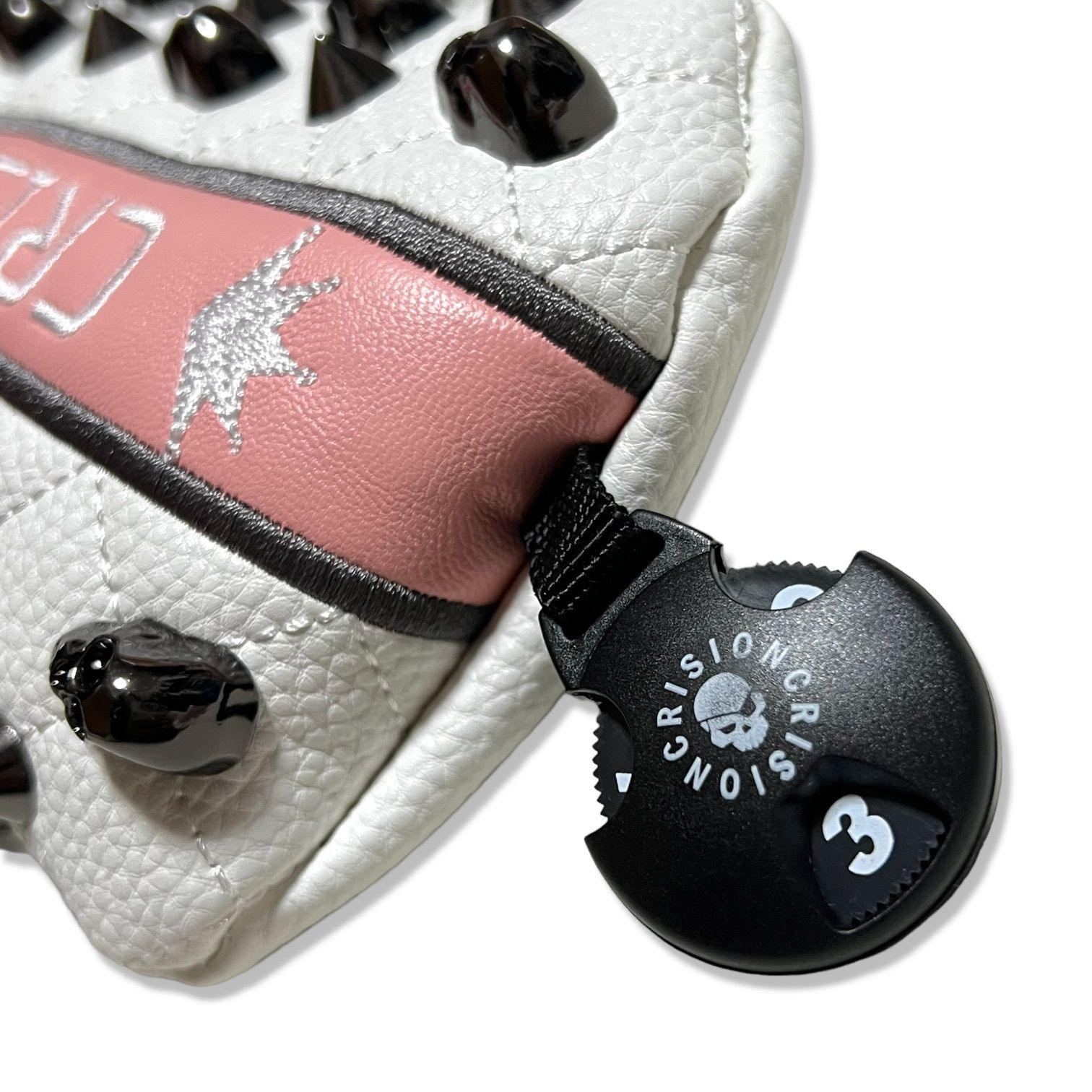 美品 CRISION Verabone Headcover ヘッドカバー 5点セット FW UT PT 韓国ゴルフ 日本未発売 クリッション  ベラボーン ホワイト ピンク ウッド ユーティリティ パター ゴルフ用品 ゴルフアクセサリー - メルカリ