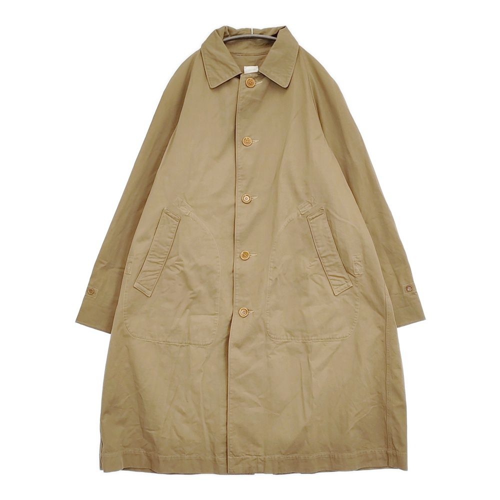 45R|45rpm おこめチノの908コート サイズ4 定価55000円 ステンカラーコート ベージュ メンズ フォーティーファイブアールピーエム 5-1014M♪