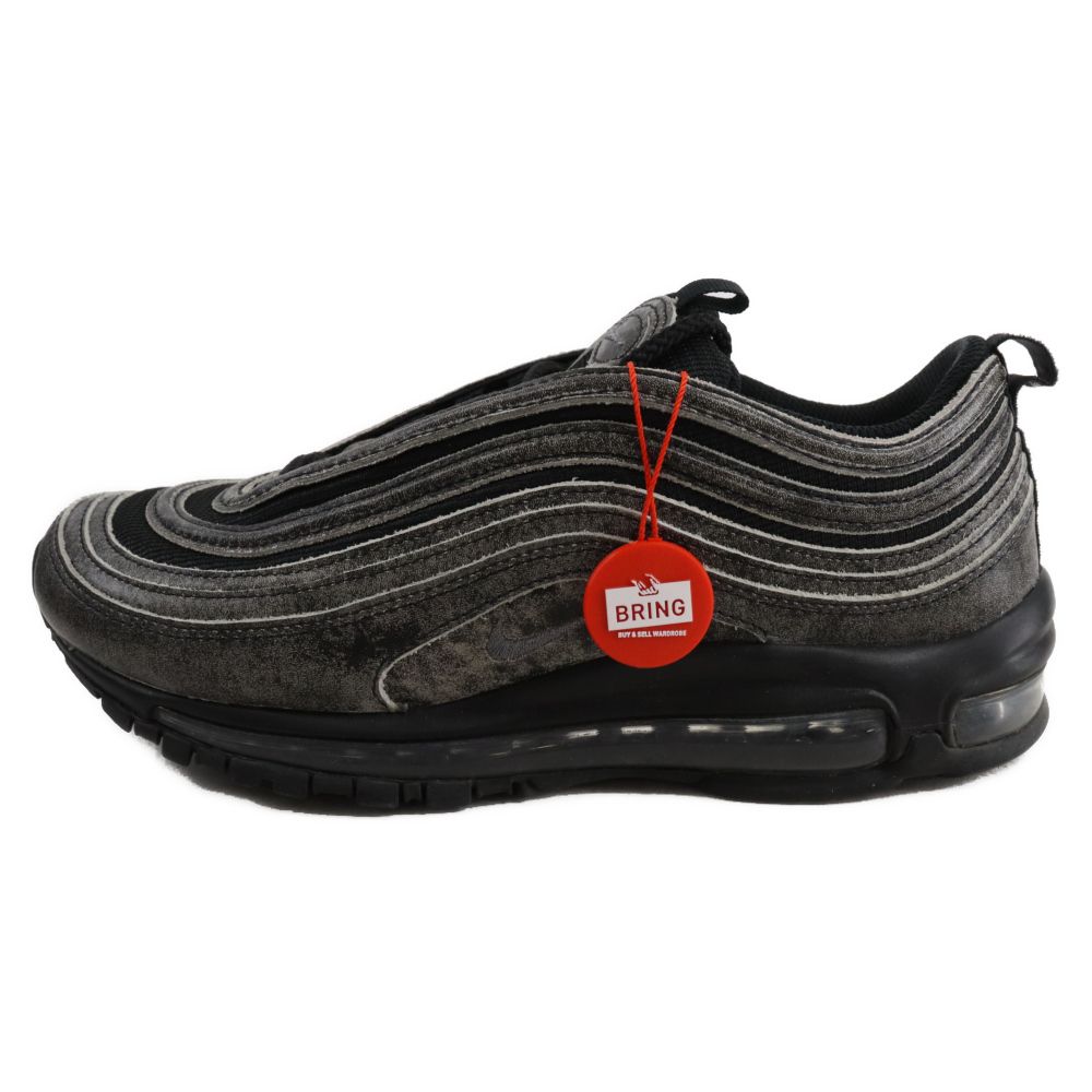 NIKE (ナイキ) ×COMME des GAR?ONS HOMME PLUS AIR MAX 97 コムデギャルソン オム プリュス エアマックス  ローカットスニーカー ブラック US8.5/26.5cm DX6932-002 - メルカリ