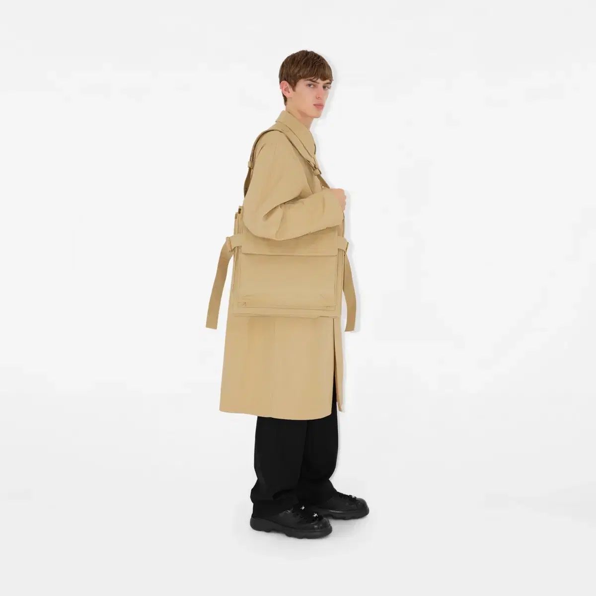 OS Burberry(バーバリー) ミディアム トレンチ トートバッグ