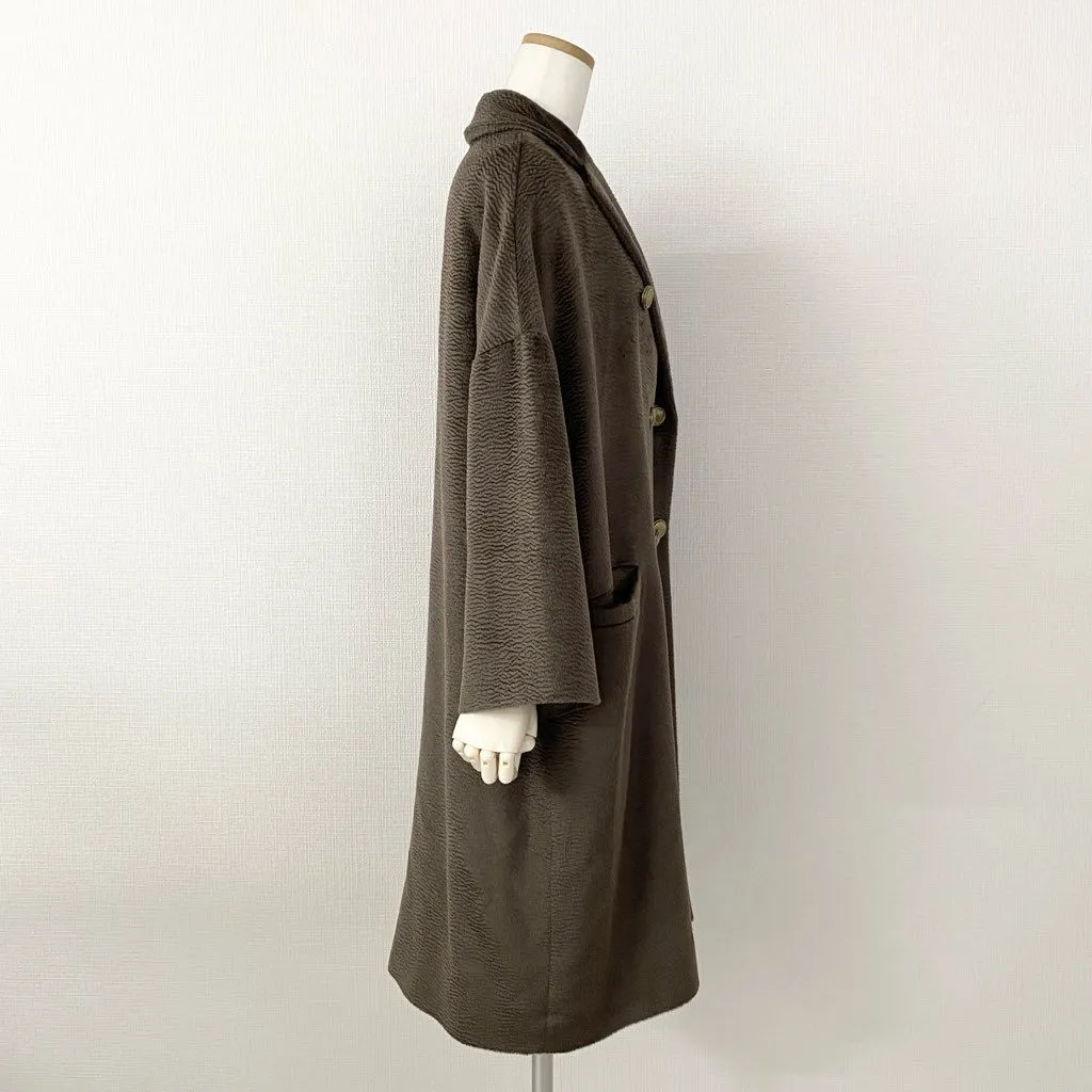 【未使用級】Brunello Cucinelli アルパカロングチェスターコート イタリア製 BRUNELLO CUCINELLI ブルネロクチネリ 近年モデル アルパカ